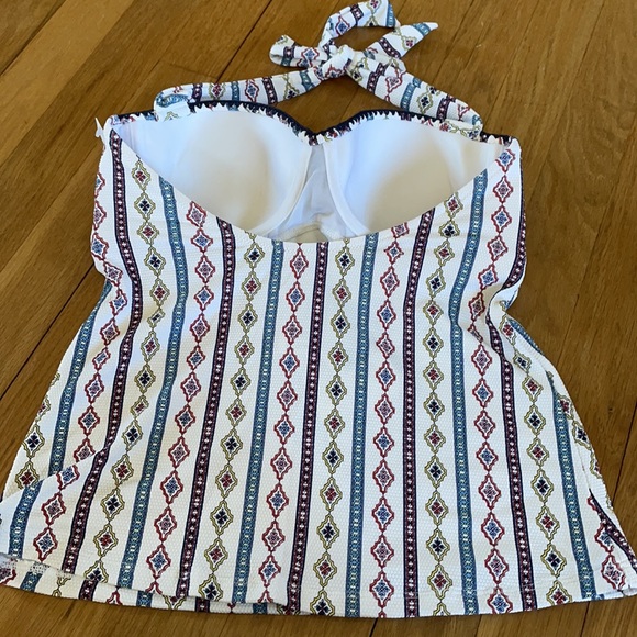 NWT Jessica Simpson Tankini Swim Top - Picture 5 of 6